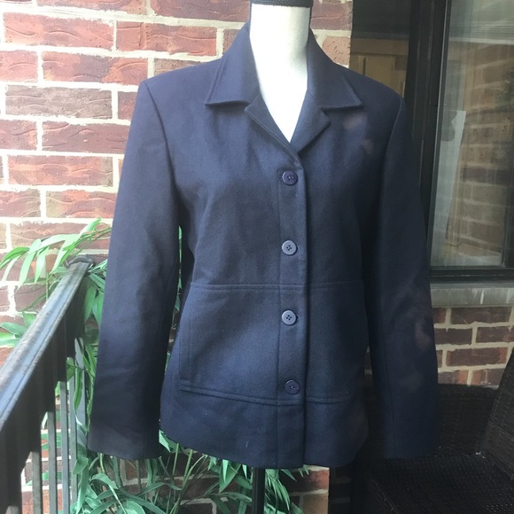 Ann Taylor Navy Blue Jacket Size M - Picture 1 of 6